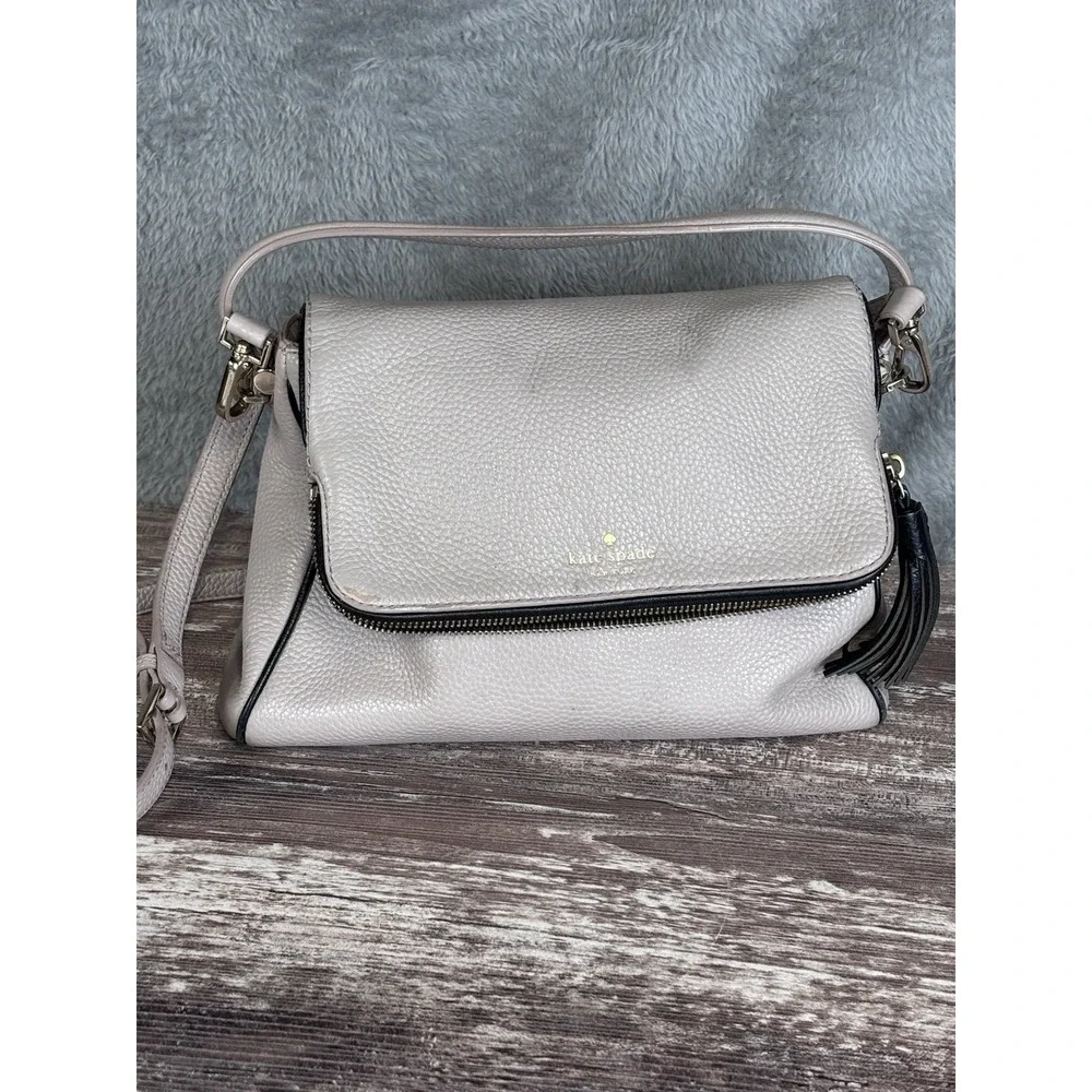 Kate Spade New York Shoulder Bag Purse Chester Street Miri Pebbled Leather